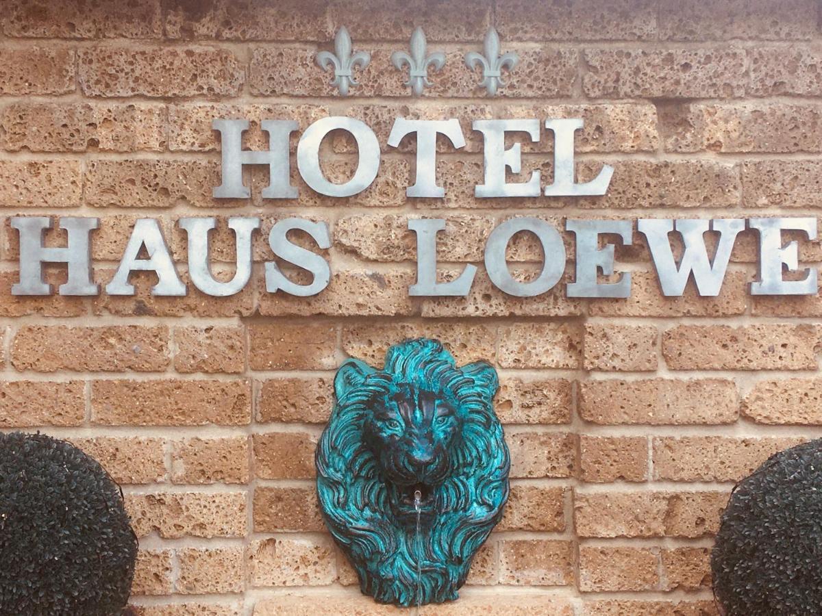 Hotel Haus Loewe Фрехен Экстерьер фото